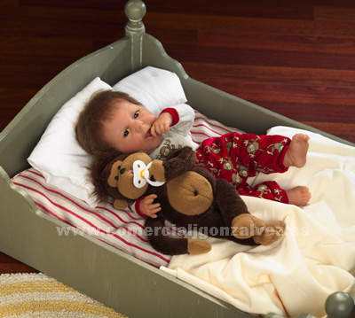 409 MUÑECA BERENGUER SILLY MONKEY