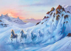 PUZZLE CLEMENTONI 30863 AVALANCHA  JIM WARREN