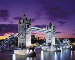 PUZZLE CLEMENTONI 30988 TOWER BRIDGE LONDON NEON