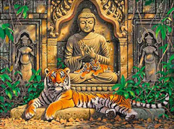 PUZZLE CLEMENTONI 32518 TIGERS