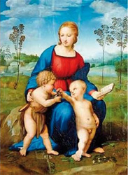 PUZZLE CLEMENTONI 39101 LA VIRGEN DEL JILGUERO