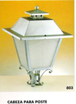 CABEZA PARA POSTE CRISTHER