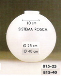 BOLA PARA POSTE CRISTHER