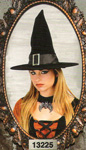 SOMBRERO BRUJA DISFRAZ HALLOWEEN