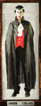 CAPA NEGRA DISFRAZ HALLOWEEN