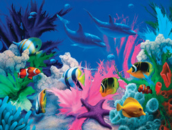 PUZZLE EDUCA 12007 UN MAR DE COLORES