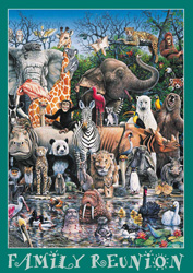 PUZZLE EDUCA 12438 FAMILY REUNION