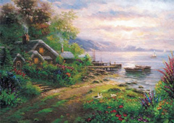 PUZZLE EDUCA 12447 CASITA EN EL LAGO