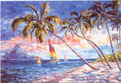 PUZZLE EDUCA 12453 AGUAS CARIBEÑAS