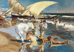 PUZZLE EDUCA 12759 PLAYA DE VALENCIA A LA LUZ DE LA MAÑANA, SOROLLA