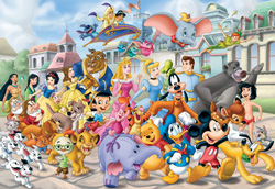 PUZZLE EDUCA 12912 CABALGATA DISNEY