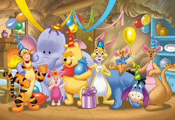 PUZZLE EDUCA 13058 WINNIE Y AMIGOS DISNEY