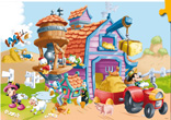 PUZZLE EDUCA 13287 MICKEY'S TOON TOWN