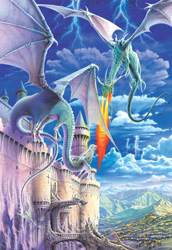 PUZZLE EDUCA 13418 EL ATAQUE DEL DRAGON