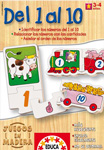 PUZZLE EDUCA 13504 DEL 1 AL 10