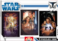 PUZZLE EDUCA TRILOGIA STAR WARS