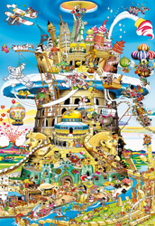 PUZZLE EDUCA 14120 LA TORRE DE BABEL