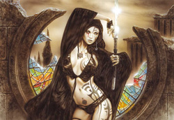 PUZZLE EDUCA 14146 LA DIOSA AMA-NO-UZUME Y LA AURORA - LUIS ROYO