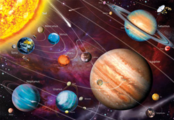 PUZZLE EDUCA 14461 SISTEMA SOLAR NEON