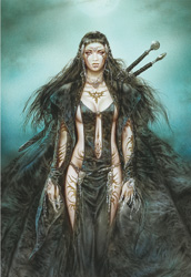 PUZZLE EDUCA 14482 LA HIJA DE LA LUNA, LUIS ROYO