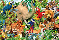 PUZZLE EDUCA 14804 MUNDO ANIMAL