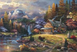PUZZLE EDUCA 14826 REFUGIO DE MONTAÑA, JAMES LEE