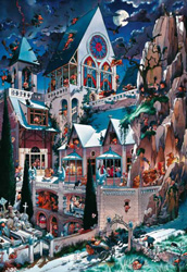 PUZZLE HEYE 26127 CASTEL OF HORROR LOUP