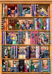 PUZZLE HEYE 29234 LIBROS KRAVARIK