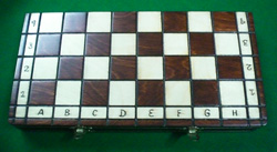 AJEDREZ ARTESANAL MADERA