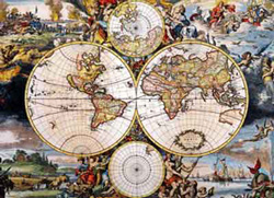 PUZZLE JUMBO 01493 MAPA ANTIGUO