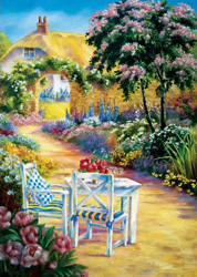 PUZZLE JUMBO 10889 ROMANCE DE VERANO