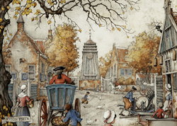 PUZZLE JUMBO 13016 THE VILLAGE SQUARE