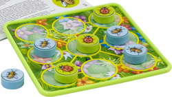 JUEGO MINILAND TRES EN RAYA INSECTOS