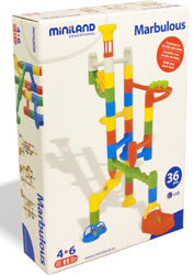 JUEGO MINILAND CONSTRUCCIONES CIRCUITO CANICAS