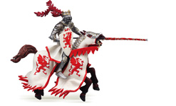 39386 REY CON ESCUDO PAPO