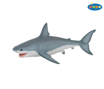ANIMALES PAPO 56002 TIBURON BLANCO