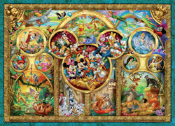 PUZZLE RAVENSBURGER 15266 LOS MEJORES TEMAS DISNEY