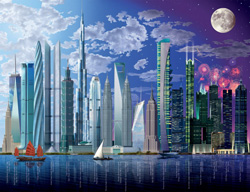 PUZZLE RAVENSBURGER 16632 LOS EDIFICIOS MAS ALTOS DEL MUNDO