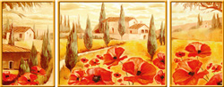 PUZZLE RAVENSBURGER 19994 FLOR DE AMAPOLA EN LA TOSCANA