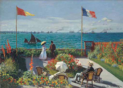 PUZZLE TERRAZA SOBRE EL MAR SAINT ADRESS MONET- RICORDI ARTE
