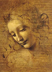 PUZZLE VISO DI GIOVANE FANCIULLA LEONARDO DA VINCI - RICORDI ARTE