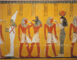 PUZZLE DIVINITA NEL VESTIBOLO EGYPTIAN ART - RICORDI ARTE