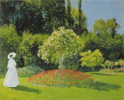 PUZZLE THE WOMAN IN GARDEN MONET - RICORDI ARTE