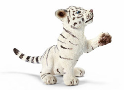14385 CACHORRO TIGRE BLANCO SCHLEICH