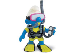 PITUFOS SCHLEICH SUBMARINISTA