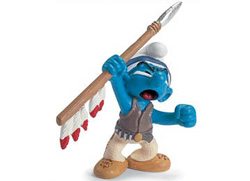 PITUFOS SCHLEICH INDIOS