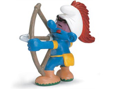 PITUFOS SCHLEICH INDIOS