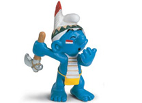 PITUFOS SCHLEICH INDIOS