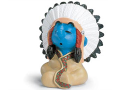 PITUFOS SCHLEICH INDIOS