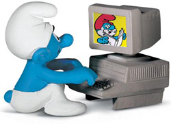 PITUFOS SCHLEICH PVC